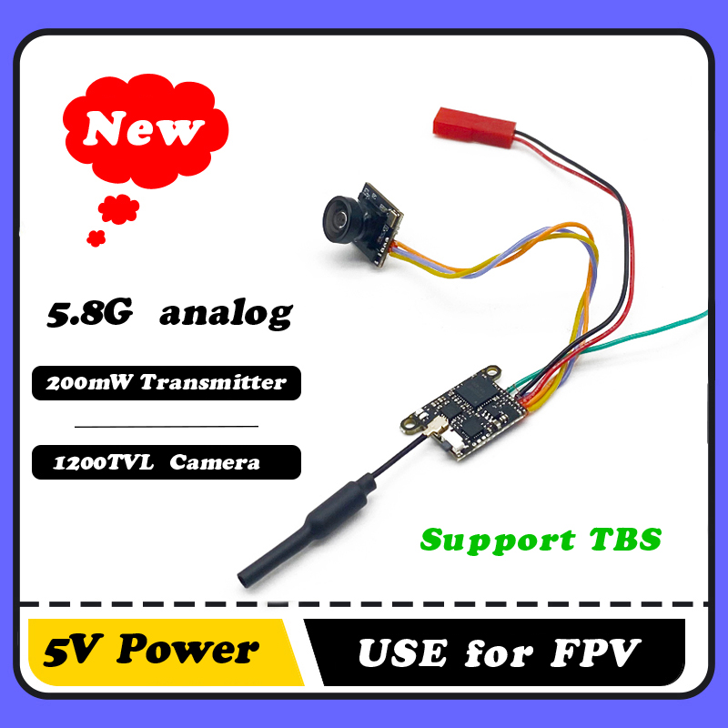 Fpv Drone Transmitter - SLONWAKE 5,8G 1200TVL cámara FPV VTX