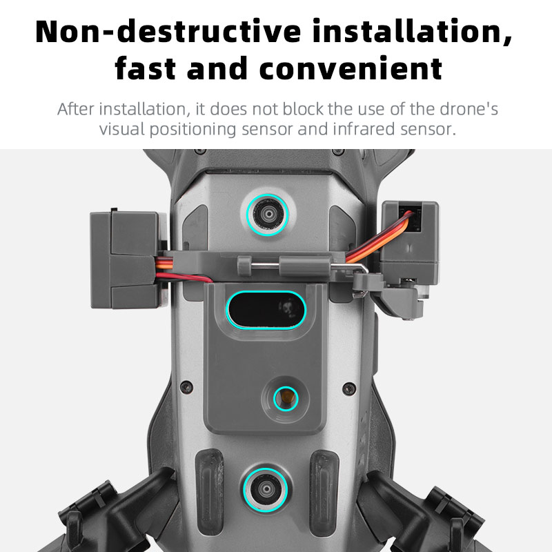BRDRC-sistema de caída de AirD - Dji Drone Mini 4 Pro reseña y precio